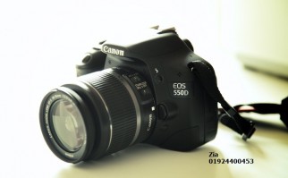 Canon 550D Digital SLR used