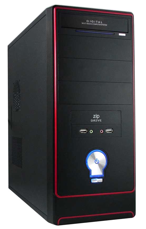 Core 2 Duo PC WITH NEW 500GB HDD 41WV 2.8GH 2GB DDR3 DVD ROM large image 0