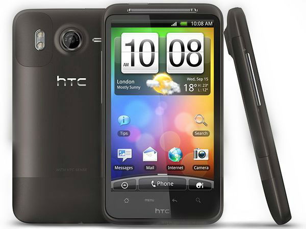 HTC Desire HD Android SMARTPHONE Black Gray with 1year warra large image 0