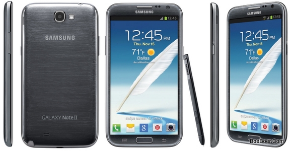 Samsung Galaxy Note II 16GB with 64GB Micro SD card large image 0