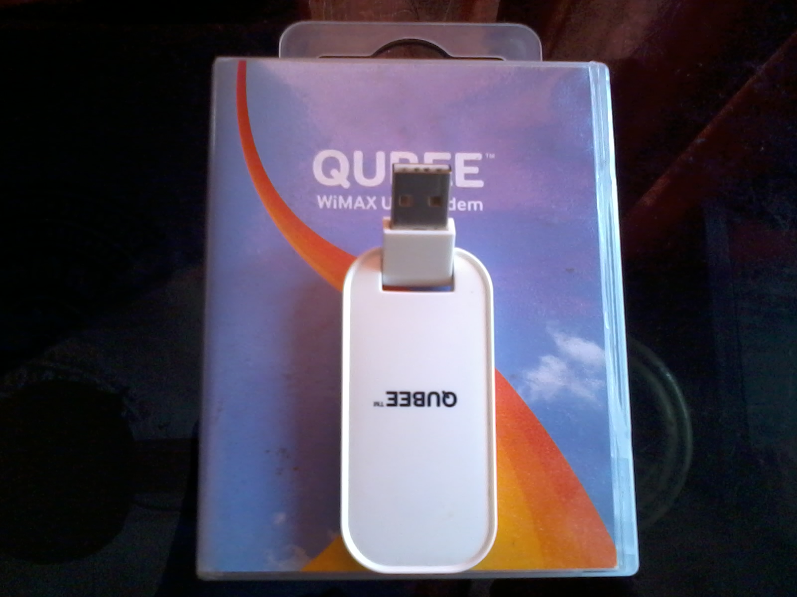 like new qubee postpaid modem only 2month used large image 0