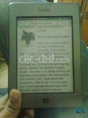 Amazon kindle touch brought from amazon 