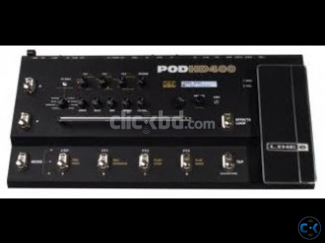 Urgent sell Line 6 POD HD400 with all accessories large image 0