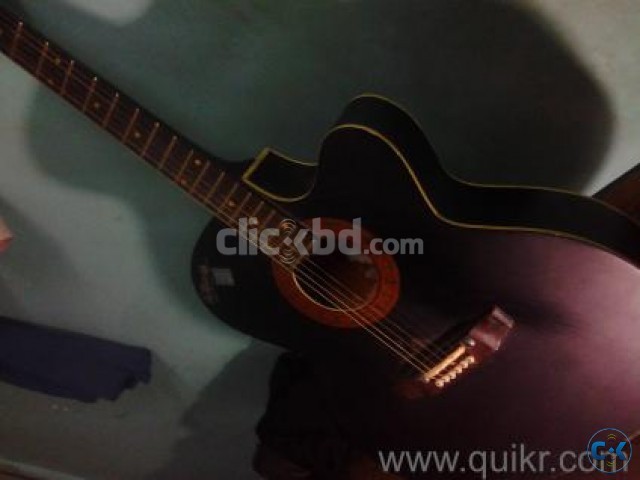 Urgent sell Signature export acoustic guiter large image 0