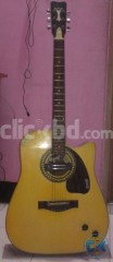 Givson guitar acoustic semi electric 