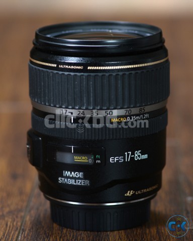 Canon EF-S 17-85mm f 4-5.6 IS USM Lens large image 0