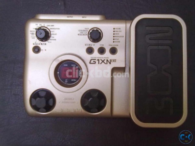 Zoom G1X next guitar processor large image 0