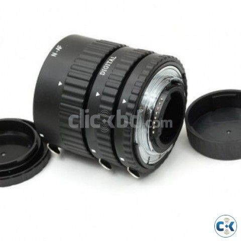 Auto Focus Macro Extension Tube Set for Canon large image 0