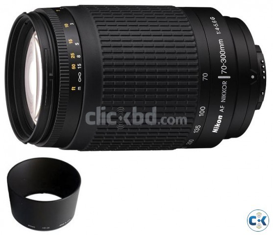 Brand new Nikon 70-300G MM f 4.0-5.6 tele zoom lense large image 0