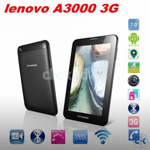 Lenovo A3000 Quad Core 3G IPS Jelly Bean 5MP Tab_EID OFFER  large image 0