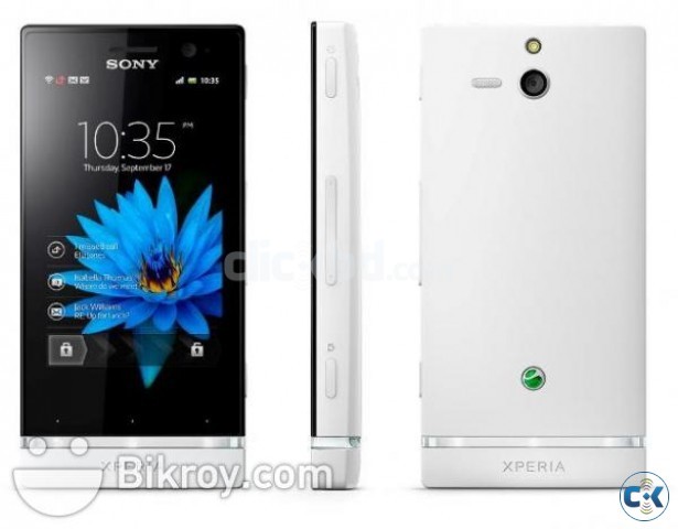 xperia u white colour  large image 0