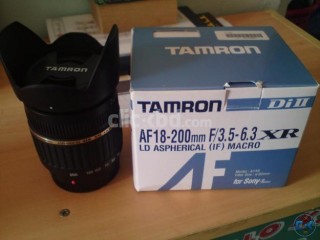 tamron 18-200mm wide angle telephoto lens for sony DSLR