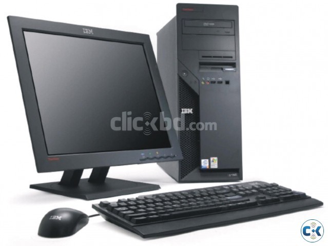 full pc monitor spekar keyboard mouse  large image 0