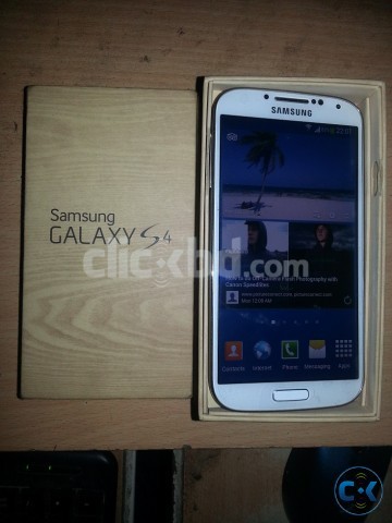 SAMSUNG GALAXY S4 GT I9500 WITH BOX large image 0