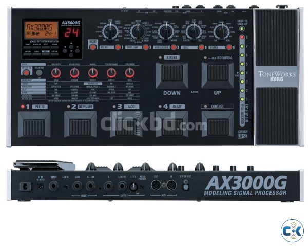 Korg AX3000G Multi-effect Guitar Processor large image 0