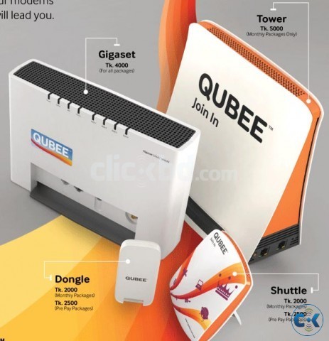 Qubee Postpaid Modem BRAND NEW  large image 0