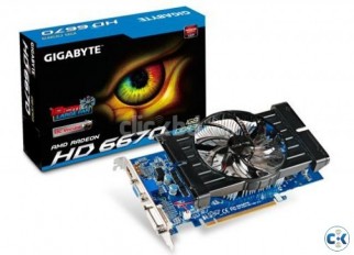 GIGABYTE HD 6670 GPU 1GB GDDR3