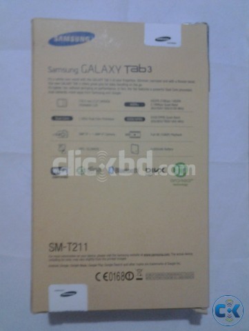 Brand New Samsung Galaxy Tab 3 7.0 SM-T211 large image 0