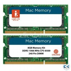 Apple Mac Memory 1066 MHz Two 4GB Module