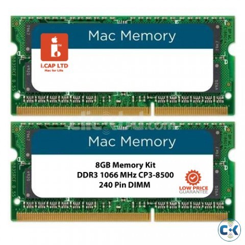 Apple Mac Memory 1066 MHz Two 4GB Module large image 0