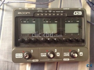 Zoom G3 Guitar Effects Processor