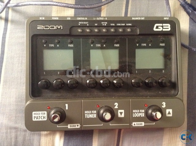 Zoom G3 Guitar Effects Processor large image 0