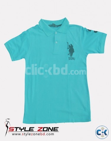 Men s Sky Color Export Polo T-shirt large image 0