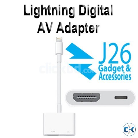 Lighiting to Digital AV Adapter J26 Bashundhara city. large image 0