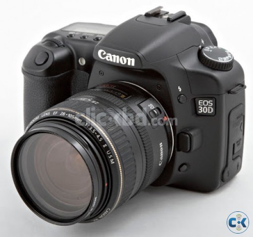 Canon EOS 30D with 28-105EF lens large image 0