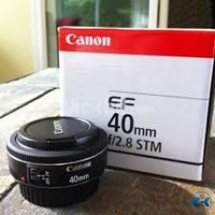 Canon EF 40mm f 2.8 STM prime lens