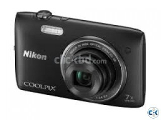 Nikon S3500 Digital Camera With 20.1 Mega pixel