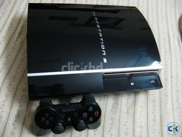 S Fat Black Ps3 60gb from uk for sell large image 0