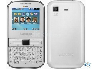 Samsung Chat 322 mobile Full fresh warranty left 5month