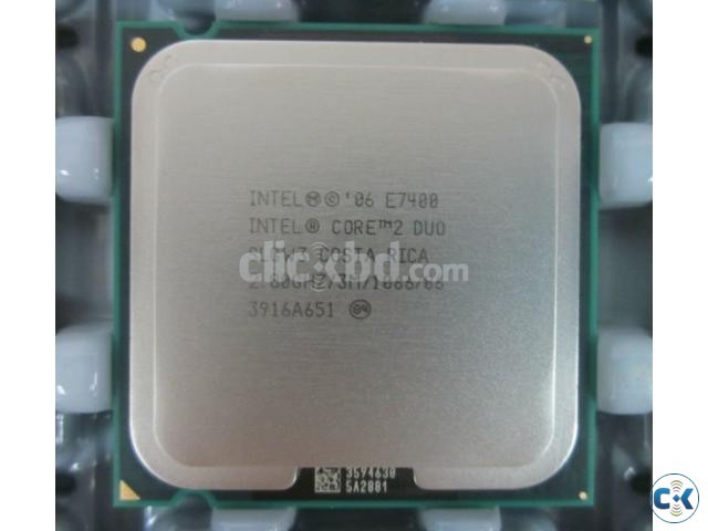 Intel Core 2 Duo e7400 2.80 GHz Processor large image 0