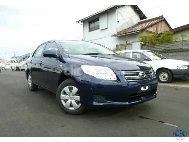 Toyota Axio X Model 2008 DARK BLUE large image 0