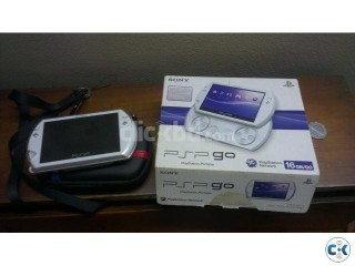 SONY PSP GO with cover and case