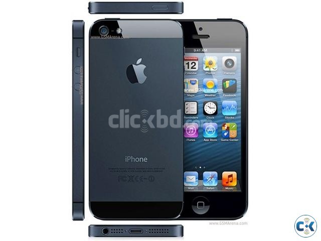 Iphone 5 Black 16GB Factory Unlocked large image 0