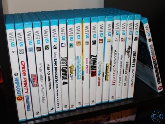 Wii U All Game Collection available Lowest Price Brend New large image 0