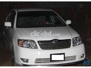 Cheapest Price in Click BD TOYOTA X COROLLA 2004 New Shape