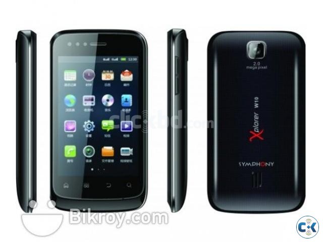 Symphony Xplorer W10 sell korbo price -4000 tk- fixed large image 0