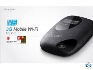 TP-LINK M5350 3G Mobile Wi-Fi With Teletalk 3G SIM