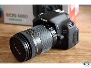 Canon EOS 600D with 18-135mm Lens