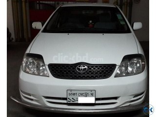 Car Saloon XLI TOYOTA Corolla 2002 1300 CC FOR SALE