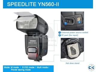 Yongnuo Upgraded 2nd Generation flash YN560 II