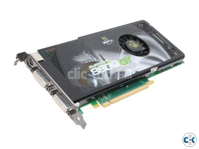 NVIDIA Geforce XFX 8800 GT 4000 tk only large image 0