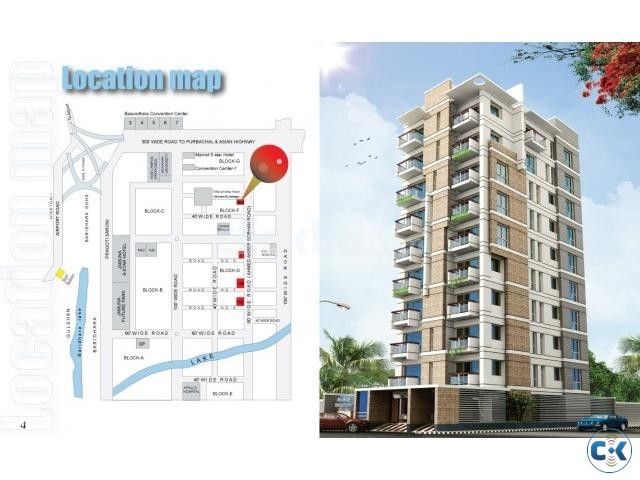 East Facing Corner Plot Apartment Bashundhara R A large image 0