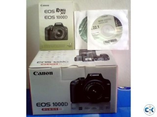 Canon DSLR EOS 1000D 18 to 55 Lance IS