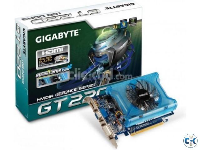 Gigabyte Nvdia GT 220 1GB Graphics Card. large image 0