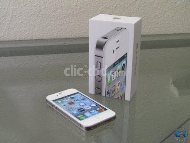 i phone4s 16gb white with box all new condition  large image 0