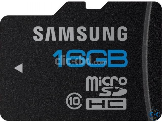 Samsung 16 GB Class 10 MicroSD Card large image 0